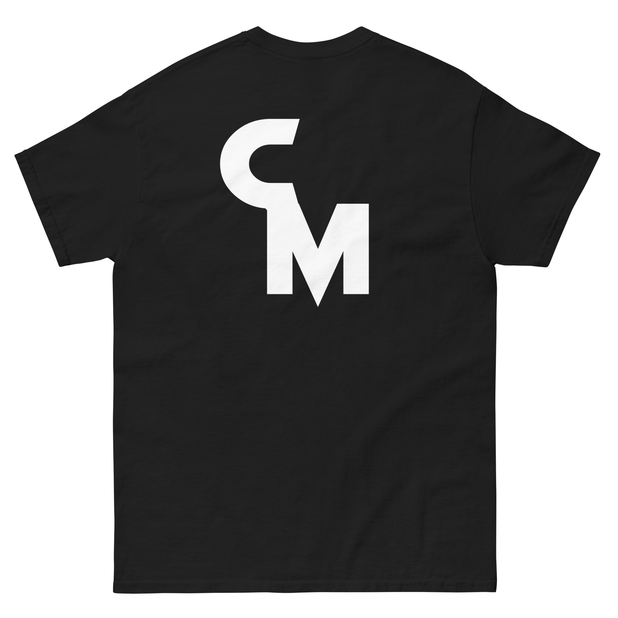 CM logo black tee