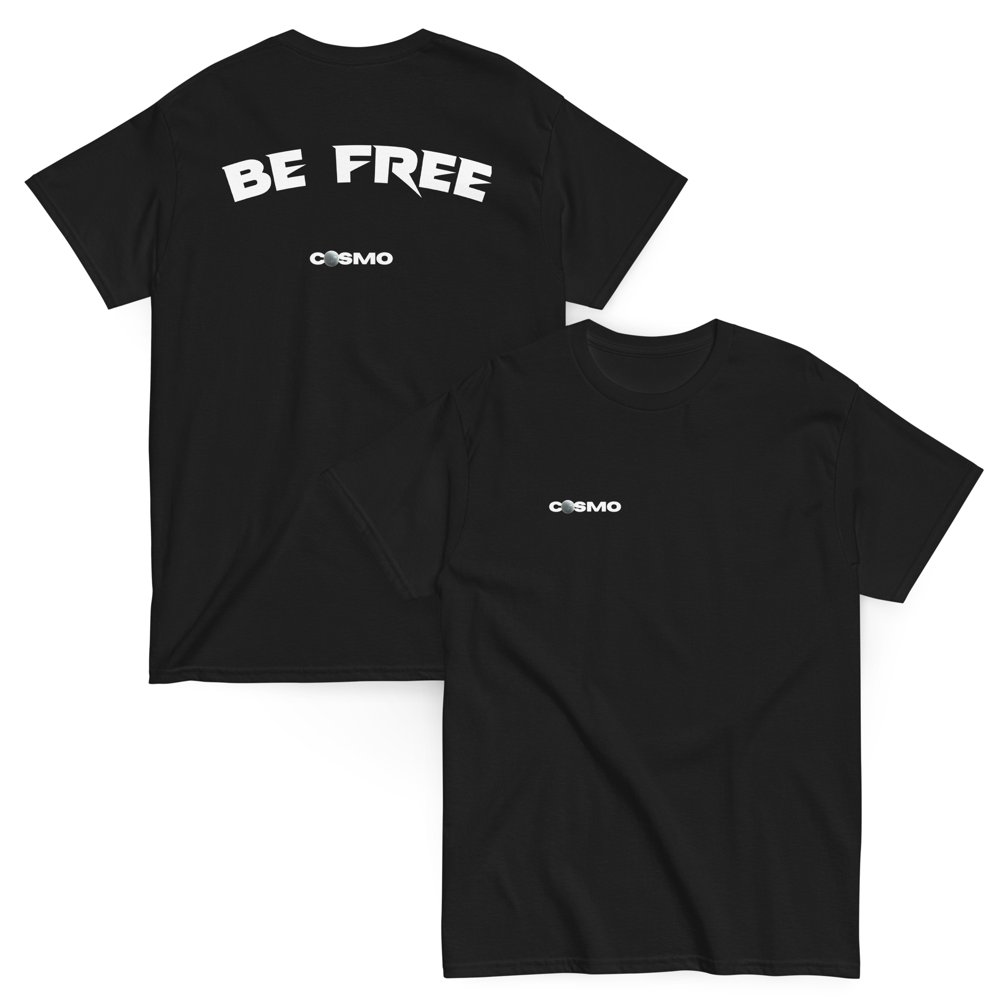 be free black tee