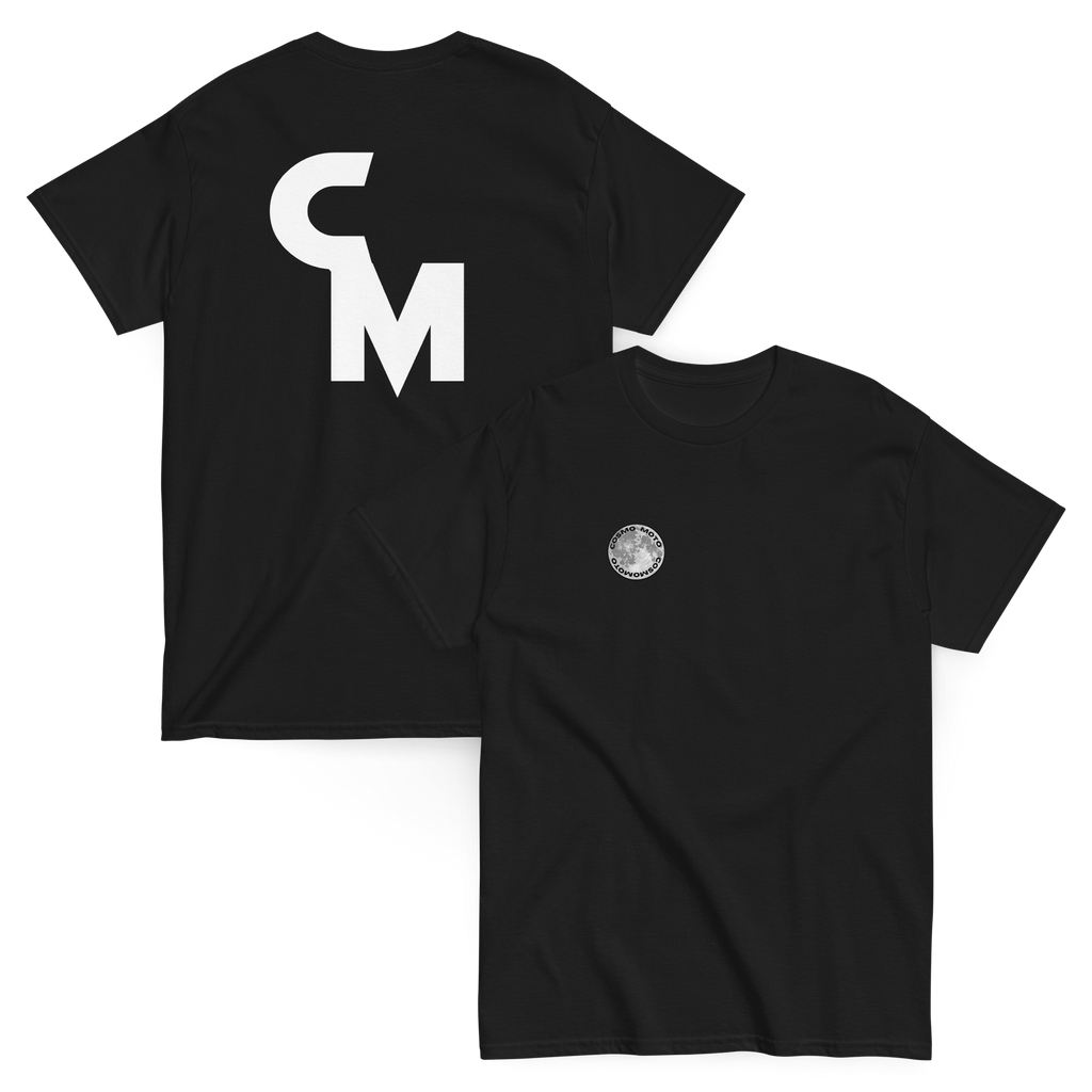 CM logo black tee